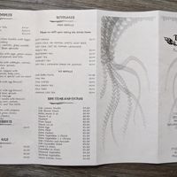 Menu at Thai Taste in Amarillo