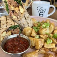 The very "good » Good Good Wrap   at Diner Deluxe in Kelowna