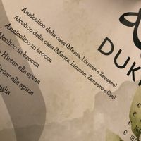 Drinks  at Dukka in Brescia