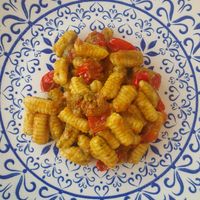 Gnocchetti sardi at Vegan Domus Mea in Vicenza