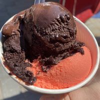 Chocolate and blood orange at Norberto Lekkernijen in Goes