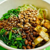 Thunder Tea kosong without rice or bee hoon at Living Wholesome 生活天然健康素食 - Fortune Centre in Central Singapore