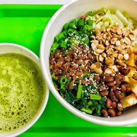 Thunder Tea kosong set without rice or bee hoon at Living Wholesome 生活天然健康素食 - Fortune Centre in Central Singapore