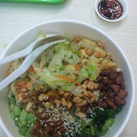 Best fresh tasting leicha ever :D at Living Wholesome 生活天然健康素食 - Fortune Centre in Central Singapore