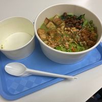 Thunder tea at Living Wholesome 生活天然健康素食 - Fortune Centre in Central Singapore