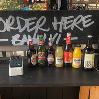 Drinks counter  at Banh Vi in Manchester
