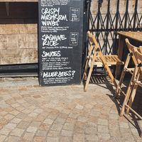 Menu at Banh Vi in Manchester