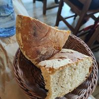 Pan con pan at La Xagarda in Asturias