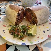 Sweet Potato Burrito  at Mexifun in Southampton
