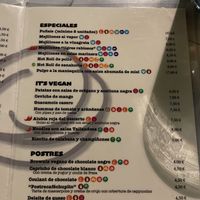 Carta  at O Mexilón in Ourense