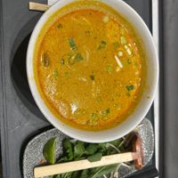 THIS isn’t chicken curry noodle soupp  at Pho - Shepherds Bush in West London