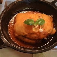 Francesinha vegan picante at La Forneria in Vila Real