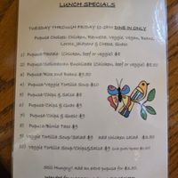  at Gloria's Pupuseria in Staunton