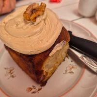 Coffee and walnut scroll: fresh and soft, but could barely taste the coffee flavour at Tyler's Milkbar in Preston
