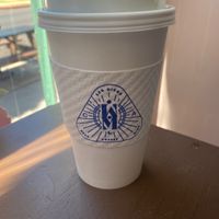 Matcha with almond milk & sugar free vanilla   at Mystic Mocha in San Diego