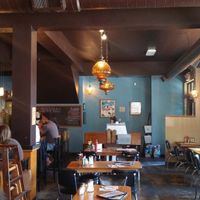 Interior at Cafe Gertrude in Portland