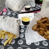 Chick’n chunks at FunKink Burgers in Bucharest