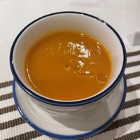 Carrot soup Dinner course  at Vegetable Dining Sakai in Odawara