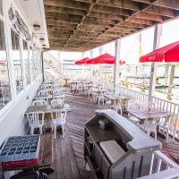 Waterfront dining!  at Black Sheep in Beaufort