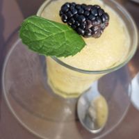 Bergamot granita at Gelateria Gentile  in Bari