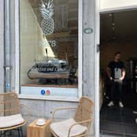 outside seating  at KK's in Maastricht