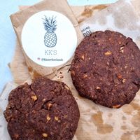 Chocolate cookies - really hard though ... at KK's in Maastricht