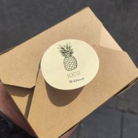 Dessert to go at KK's in Maastricht