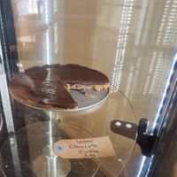 Vegan chocolate fudge at KK's in Maastricht