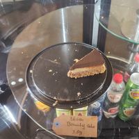 Vegan bounty cake at KK's in Maastricht