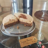 Vegan biscuit cake at KK's in Maastricht