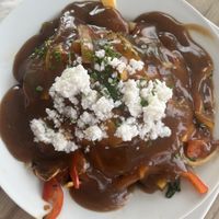 Breakfast poutine (vegan)   at Amy's Dejeuner Brunch & Gaterie in Dollard-des-ormeaux
