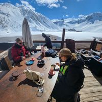  at Oxygène Café in Tignes