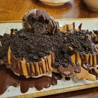 Cookies no cream waffles (vegan) at Indulge in Pinner