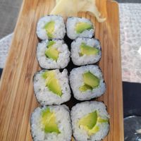 Avocado maki rolls at JT Ryokucha in Altea