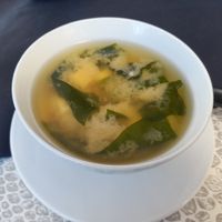 Miso soup at JT Ryokucha in Altea