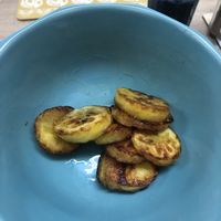 Fried plantain  at Leah's Place  in Wolverhampton