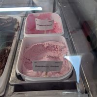 Fruity sorbets at Shorty's Ice Cream Parlour in Ballater
