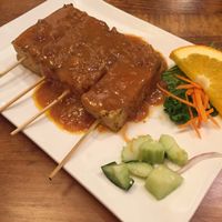 tofu satay at Thai Essence in West Lafayette