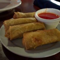 Egg Rolls don't have eggs! at Dragon Palace in Stanwood