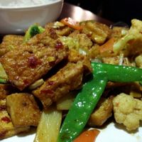 Szechwan Tofu at Dragon Palace in Stanwood