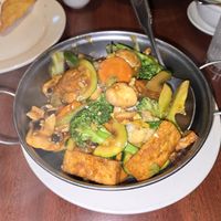 Vegan hot pot at Dragon Palace in Stanwood