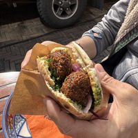 Falafel   at FLFL Haarlem in Haarlem