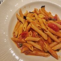 Gluten free pasta with tomato sauce  at Prato in Brasov