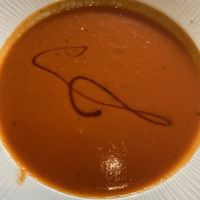 Tomato cream soup  at Prato in Brasov