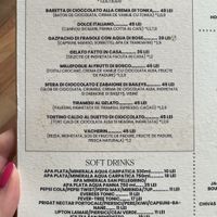 Updated menu 2023. There is also a raw vegan cake available - in the refrigerator, together with the cakes not listed in the menu.  at Prato in Brasov