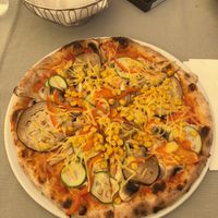 Vegan pizza   at Prato in Brasov