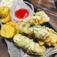 Koya Tofu Fish n Chips at Aju in Osaka