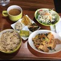 lunch menu at Aju in Osaka