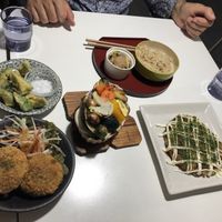 Food for four - every single piece was delicious at Aju in Osaka