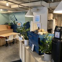   at Le Philtre Café in Quebec